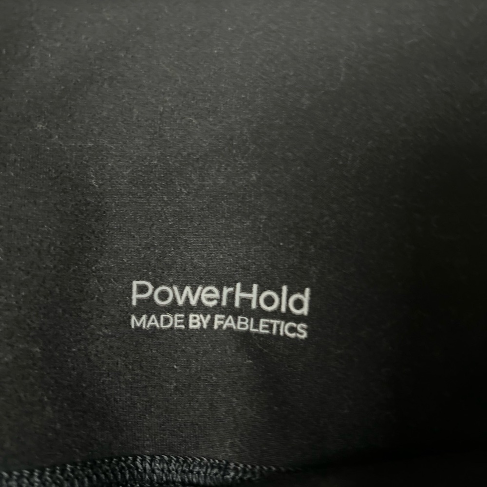 Fabletics Women's Joggers - Black and Burgundy - Picture 2 of 3